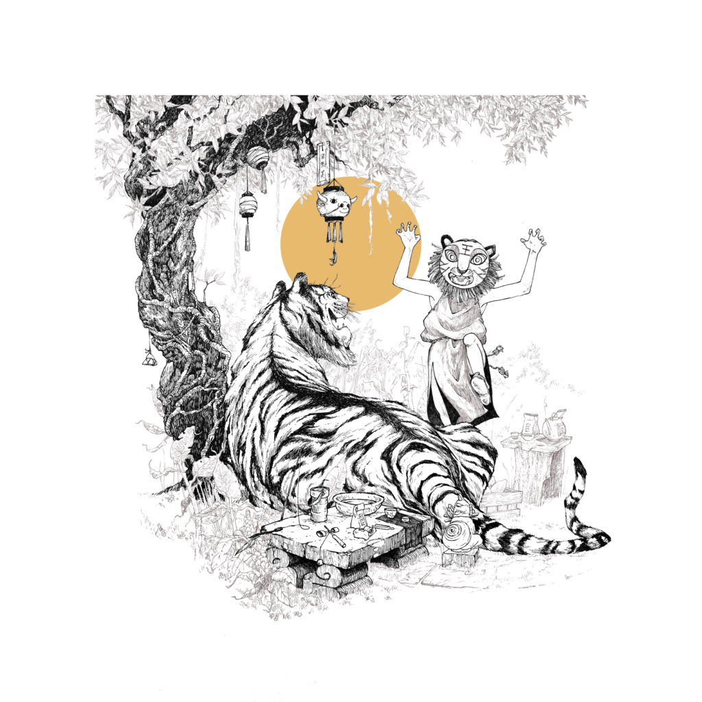 "Little Mitsu and the Tiger"
